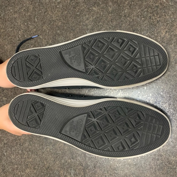 Converse Black Blue Classic Canvas Low Top - Picture 4 of 5